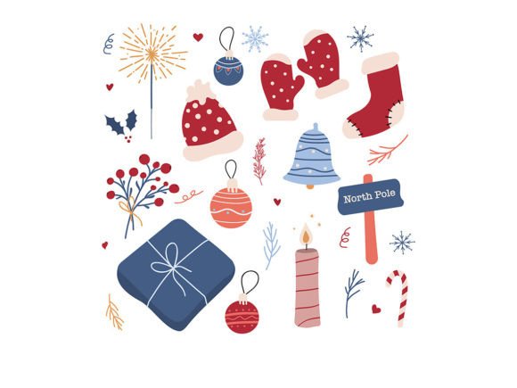 Christmas Elements Graphics & Illustrations Review