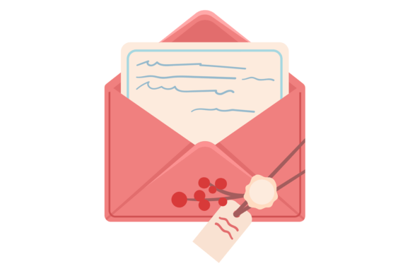 Cute Envelope Graphics & Letter Illustrations for Blogs