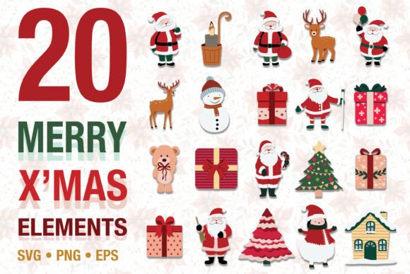 Cute Scandinavian Christmas Graphics & Illustrations Review