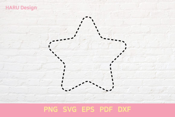 Dotted Line Shape Star: A Decorative Graphics Review
