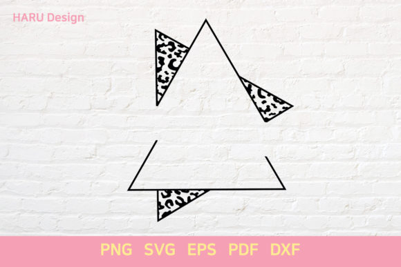 Leopard Frame Split: Decorative Elements Graphics