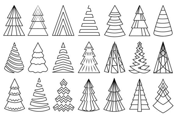 Linear Christmas Trees: A Graphics & Illustrations Review