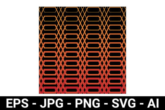 Red Orange Halftone Pattern: Graphics & Patterns