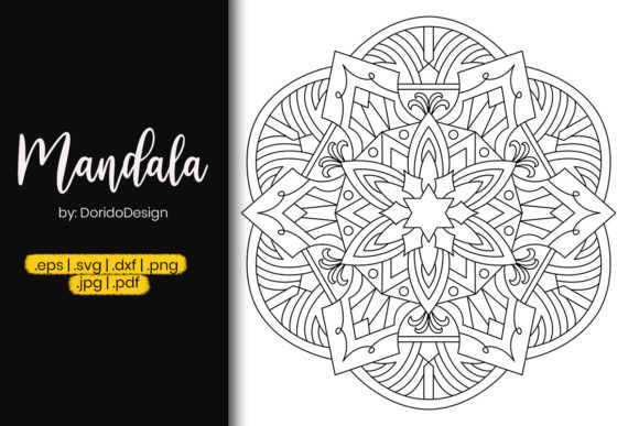 Star Mandala Graphics Review: Coloring Pages Amp Vol 86